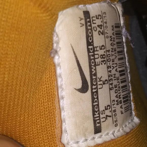 Nike Dunk Hi  Print Anthracite Tiger 543242-004- size 7.5 female - Picture 11 of 11